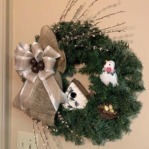 Spring wreath. Inv 272